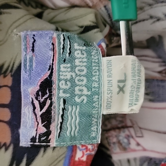 Reyn Spooner Surf board print Hawaiin Shirt Mens Size XLarge - Picture 2 of 8